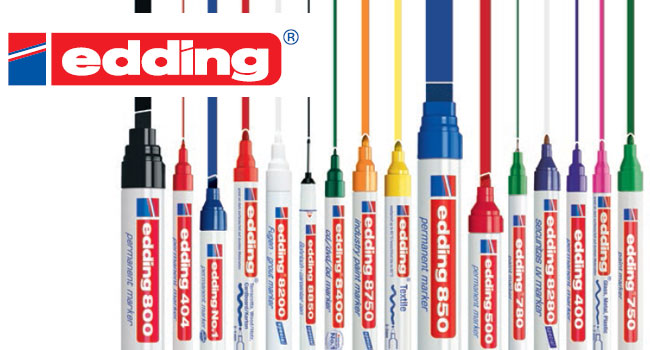 Eurocart edding prodotti per scrittura, marker e pennarelli