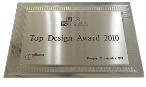 euro-cart Attestato Top Design Award 2010